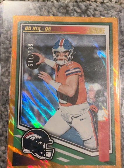 2025 Panini Score #253 Bo Nix — front
