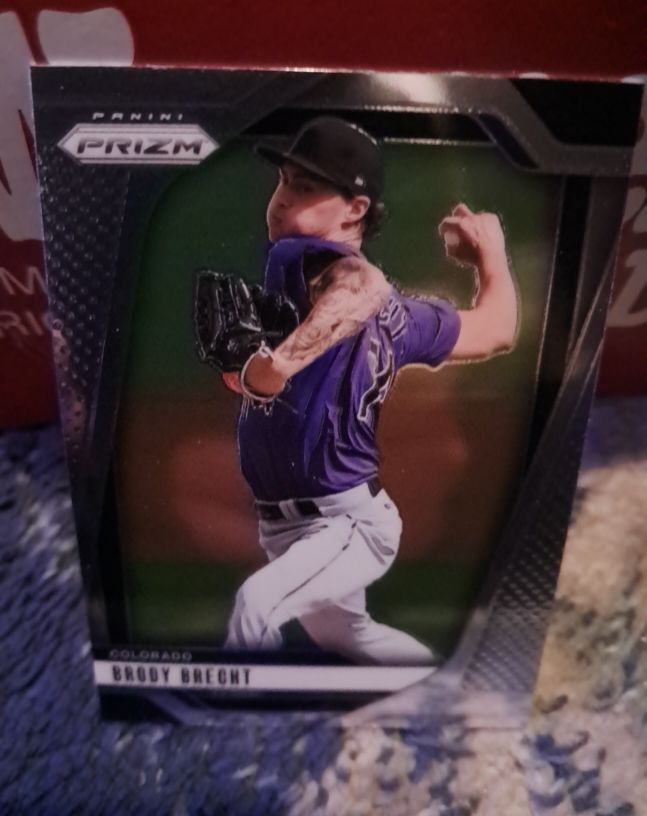2025 Panini Prizm Brody Brecht — front