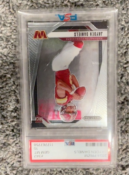 2024 Panini Prizm #347 Jayden Daniels — front