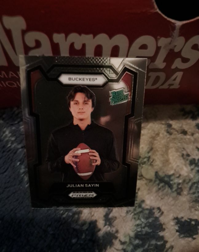 2024 Panini Prizm Draft Picks #193 Julian Sayin Rated Prospect — front