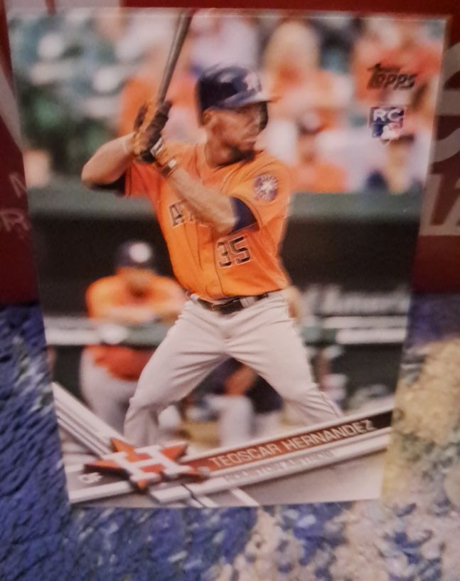 2017 Topps #67 Teoscar Hernandez — front