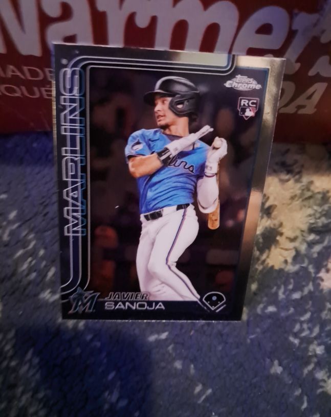 2025 Topps Chrome #76 Javier Sanoja — front