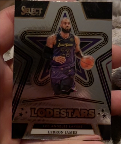 2024-25 Panini Select #12 LeBron James Lodestars — front
