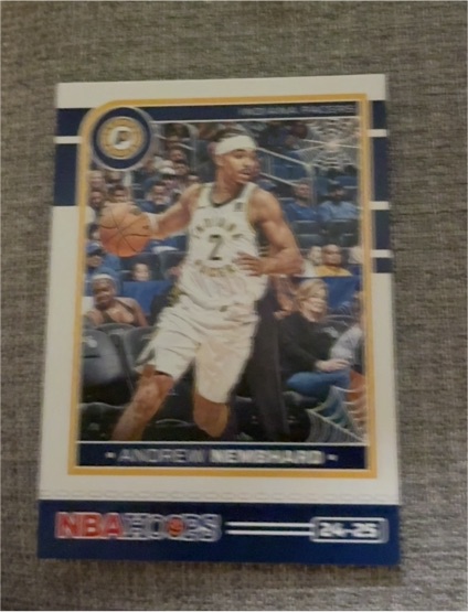 2024-25 Panini NBA Hoops Andrew Nembhard — front