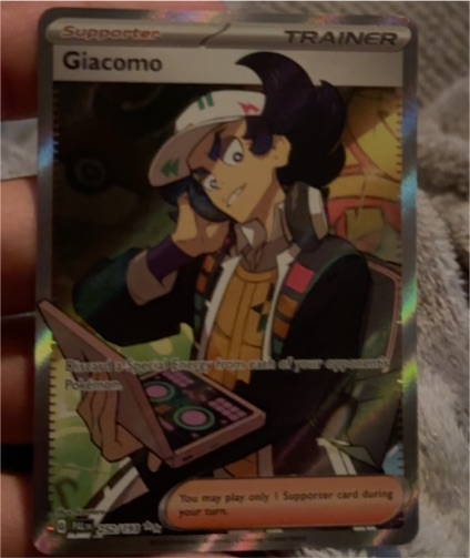2023 Pokémon SV02: Paldea Evolved #252 Giacomo — front