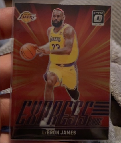 2024-25 Panini Donruss Optic #2 LeBron James Express Lane — front
