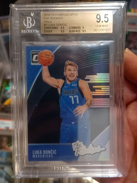 2018-19 Donruss Optic The Rookies #3 Luka Dončić — front