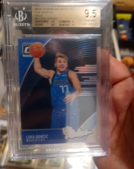 2018-19 Panini Donruss Optic #3 Luka Doncic The Rookies — front