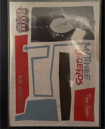 2011 Panini Americana Matinee Legends #7 Sid Selborne — front
