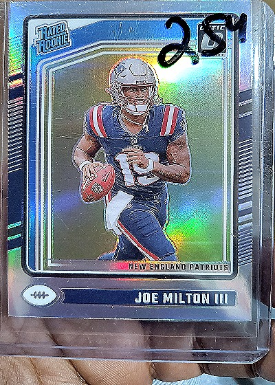 2024 Panini Donruss Optic #255 Joe Milton III — front