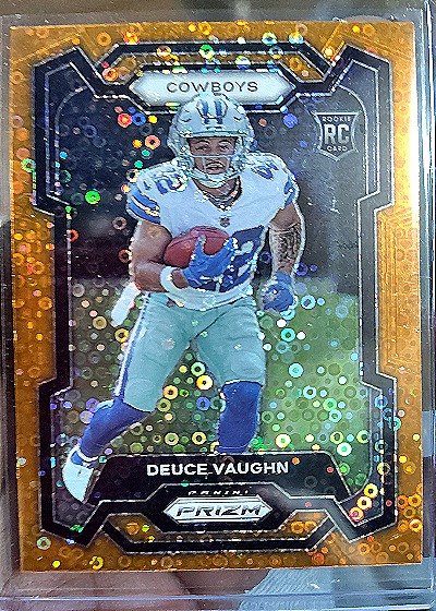 2023 Panini Prizm #324 Deuce Vaughn — front