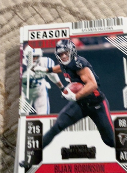 2024 Panini Contenders Season Ticket #6 Bijan Robinson — front