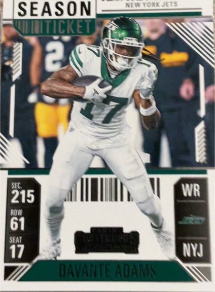 2024 Panini Contenders Season Ticket #54 Davante Adams — front