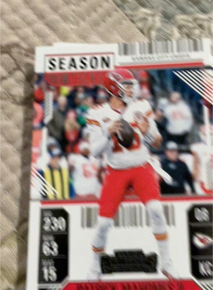 2024 Panini Contenders Season Ticket #50 Patrick Mahomes II — front