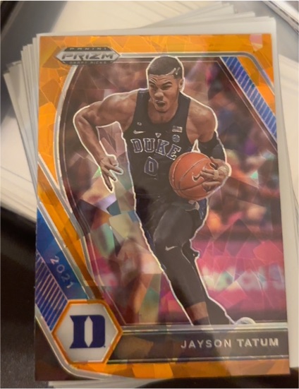 2021 Panini Prizm Draft Picks #61 Jayson Tatum — front