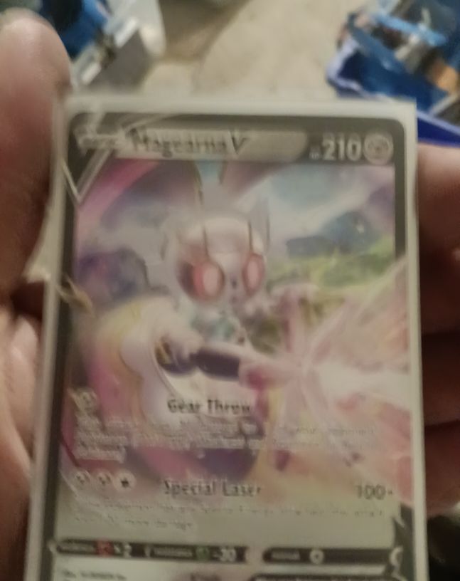 2022 Pokémon Silver Tempest #128 Magearna V — front