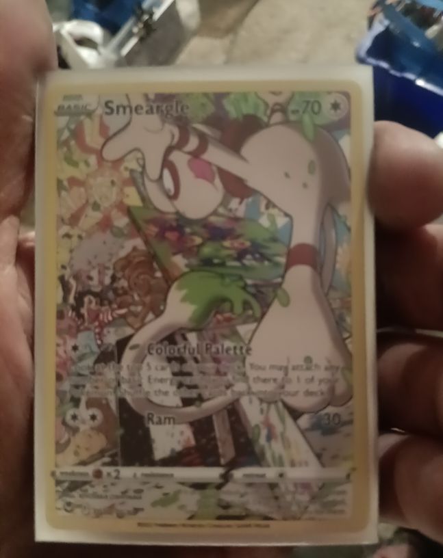 2022 Pokémon Sword & Shield Silver Tempest #TG10 Smeargle — front