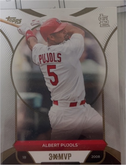 2025 Topps Welcome to the Club 3X MVP #14 Albert Pujols — front