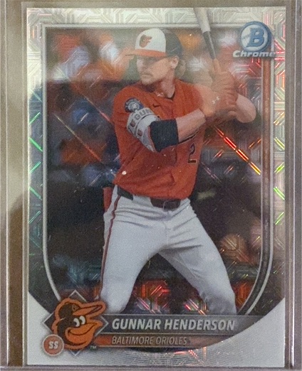 2025 Bowman Chrome #2 Gunnar Henderson — front