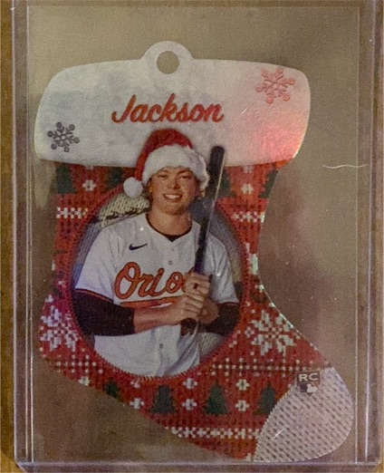 2024 Topps Holiday #SDC-3 Jackson Holliday — front