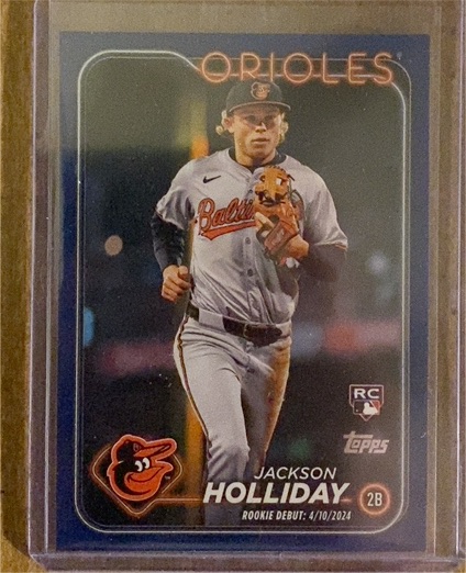 2024 Topps Update #US97 Jackson Holliday — front