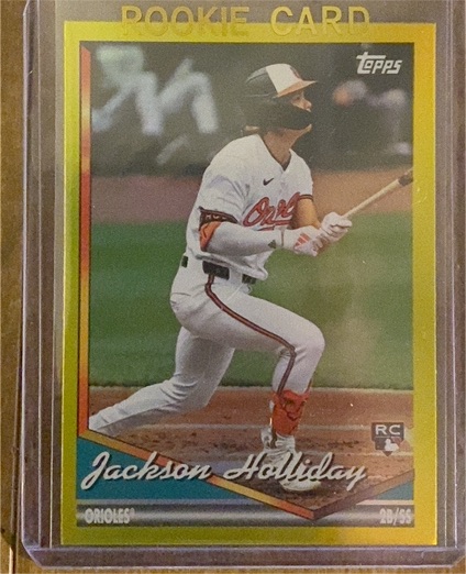 2024 Topps Archives #293 Jackson Holliday — front