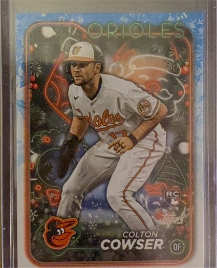 2024 Topps Holiday #H170 Colton Cowser — front