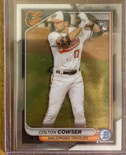 2024 Bowman Chrome #33 Colton Cowser — front