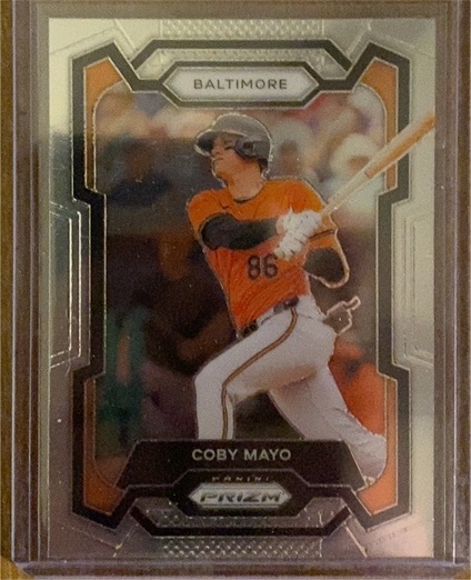 2024 Panini Prizm #182 Coby Mayo — front