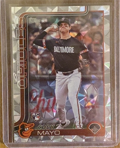 2025 Topps Series 1 #20 Coby Mayo — front
