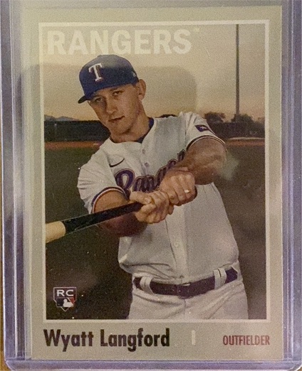 2024 Topps Archives #199 Wyatt Langford — front