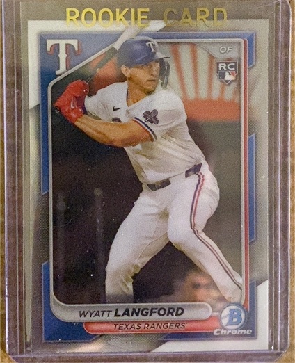 2024 Bowman Chrome #71 Wyatt Langford — front