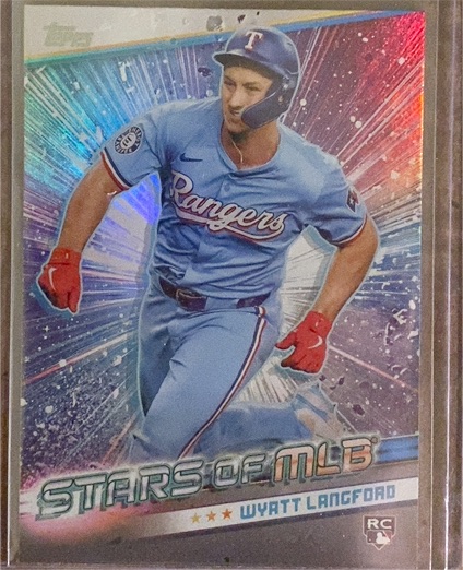 2024 Topps Update Series #SMLB-85 Wyatt Langford Stars of MLB — front