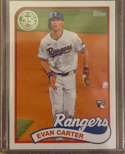 2024 Topps Update #89US-49 Evan Carter — front