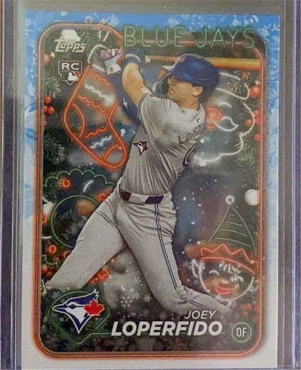 2024 Topps Holiday #H71 Joey Loperfido — front