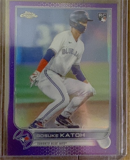2022 Topps Chrome Update #USC42 Gosuke Katoh — front