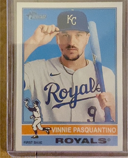 2025 Topps Heritage #440 Vinnie Pasquantino — front