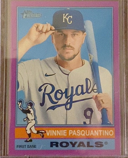 2025 Topps Heritage #440 Vinnie Pasquantino — front