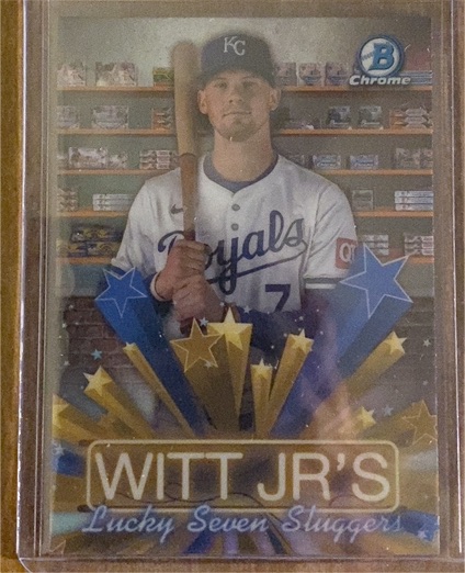 2025 Bowman Chrome Hobby Stars #HS-8 Bobby Witt Jr — front