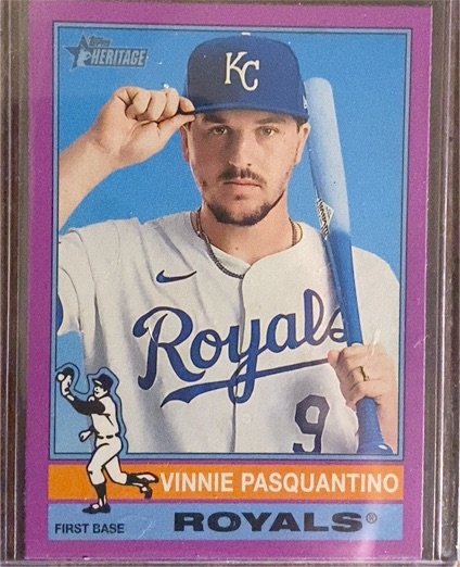 2025 Topps Heritage #440 Vinnie Pasquantino — front