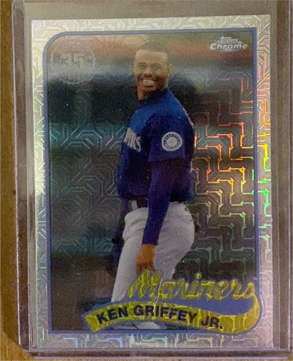 2024 Topps Update '89 Topps Silver Pack Chrome #T89CU9 Ken Griffey Jr. — front