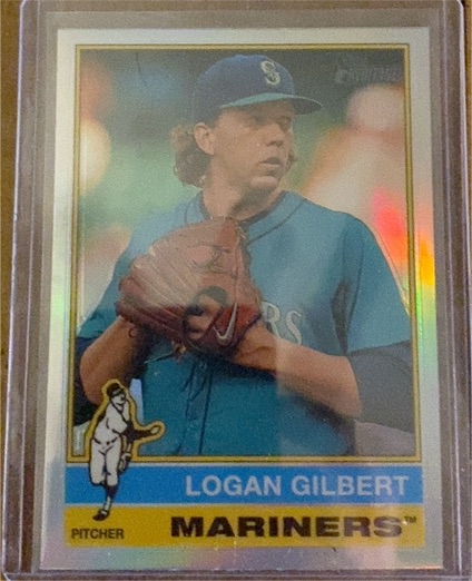 2025 Topps Heritage #492 Logan Gilbert — front