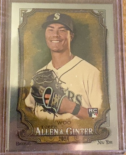 2024 Topps Allen & Ginter #78 Bryan Woo — front