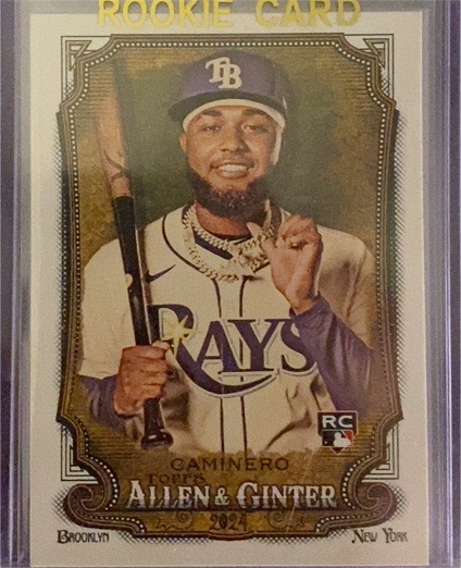 2024 Topps Allen & Ginter #92 Junior Caminero — front