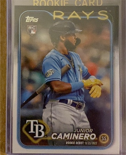 2024 Topps Update #US223 Junior Caminero — front