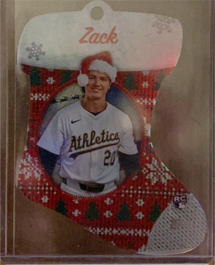 2024 Topps Holiday #SDC-8 Zack Gelof — front