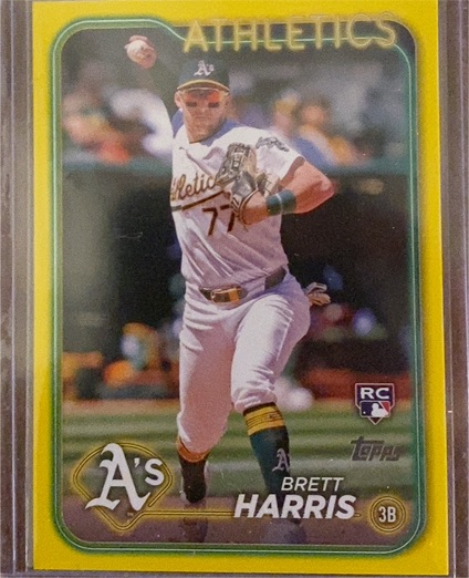 2024 Topps Update #US199 Brett Harris — front