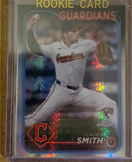 2024 Topps Chrome Update #USC188 Cade Smith — front