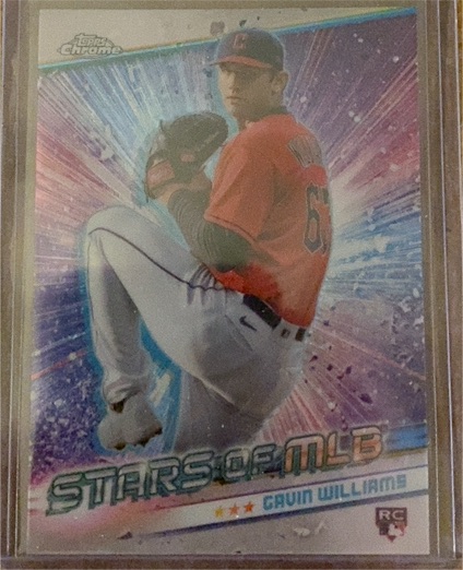 2024 Topps Update Stars of MLB Chrome #CSMLB-74 Gavin Williams — front