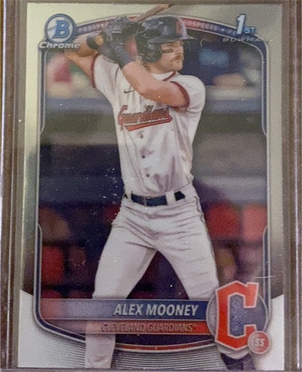 2025 Bowman Chrome Prospects #BCP-149 Alex Mooney — front
